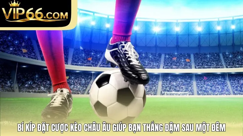Bí kíp đặt cược kèo châu Âu giúp bạn thắng đậm sau một đêm