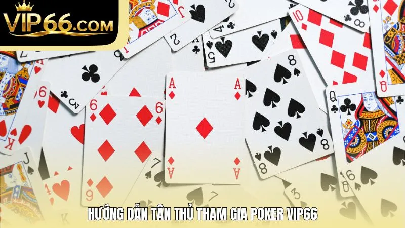 Hướng dẫn tân thủ tham gia Poker Vip66